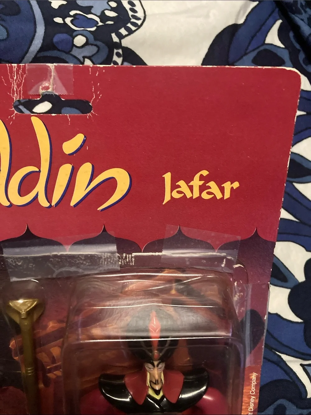Disney Jafar Action Figure with Red & Black Robe and Gold Accessories